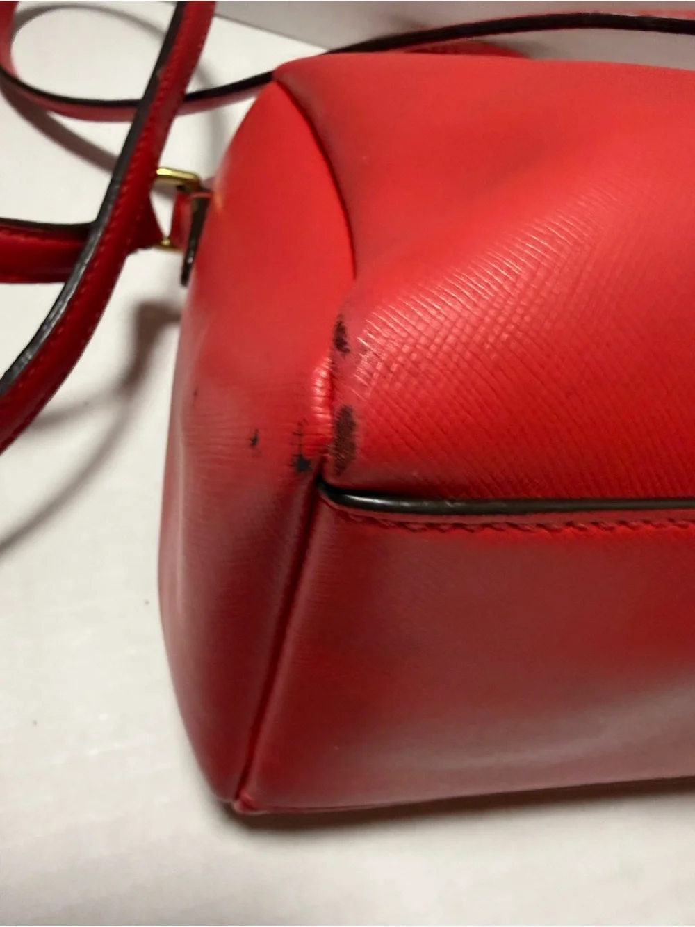 Coach leather bag